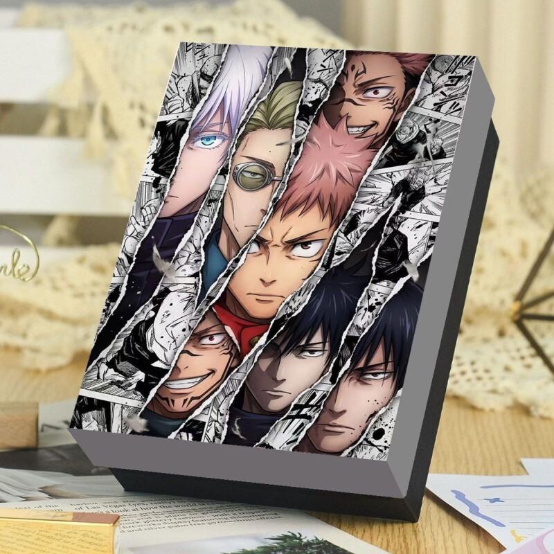 Luxury Bags In Japan - กล่องของขวัญสุดหรูสไตล์ใหม่ Jujutsu Kaisen Gojo Satoru ฝาบนและฝาล่าง