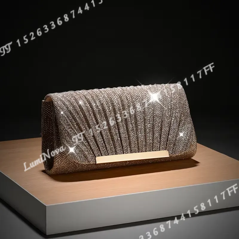 Luxury Bags England - กระเป๋าคลัทช์ซองจดหมายสำหรับงานแต่งงานสุดหรู กระเป๋าถือสำหรับงานเลี้ยงสุดเก๋ไก๋และแวววาวสำหรับเจ้าสาวและสุภาพสตรี