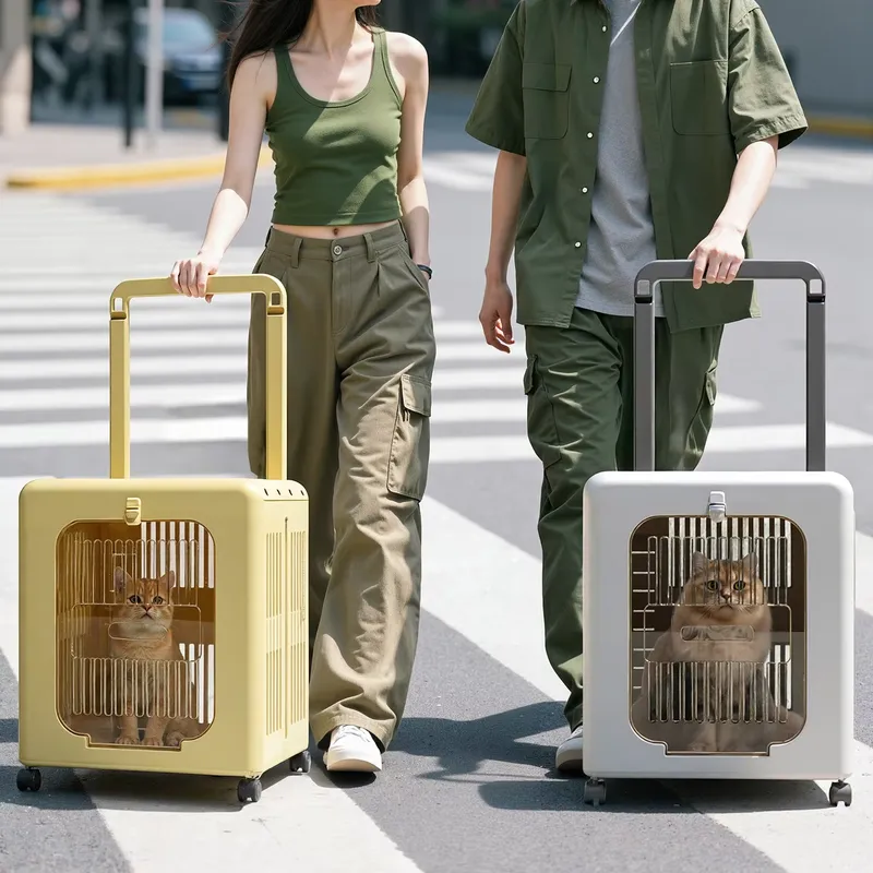 Luxury Bags Wholesale - กระเป๋าใส่สัตว์เลี้ยง PP Luxury สำหรับแมวและสัตว์เลี้ยงขนาดเล็ก ระบายอากาศได้ พกพาสะดวก