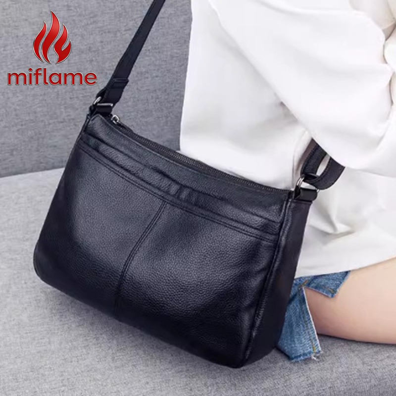 กระเป๋าหนังแท้ทรงโฮโบสำหรับผู้ - Quiet Luxury Bags Crossbody บทวิจารณ์และราคา