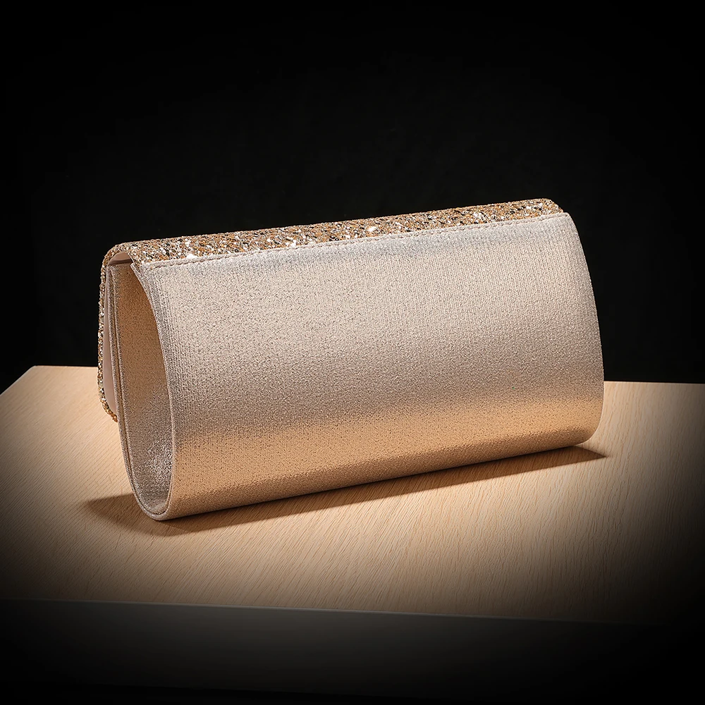 กระเป๋าคลัทช์สีม่วงกลิตเตอร์พร - Luxury Bags England บทวิจารณ์และราคา