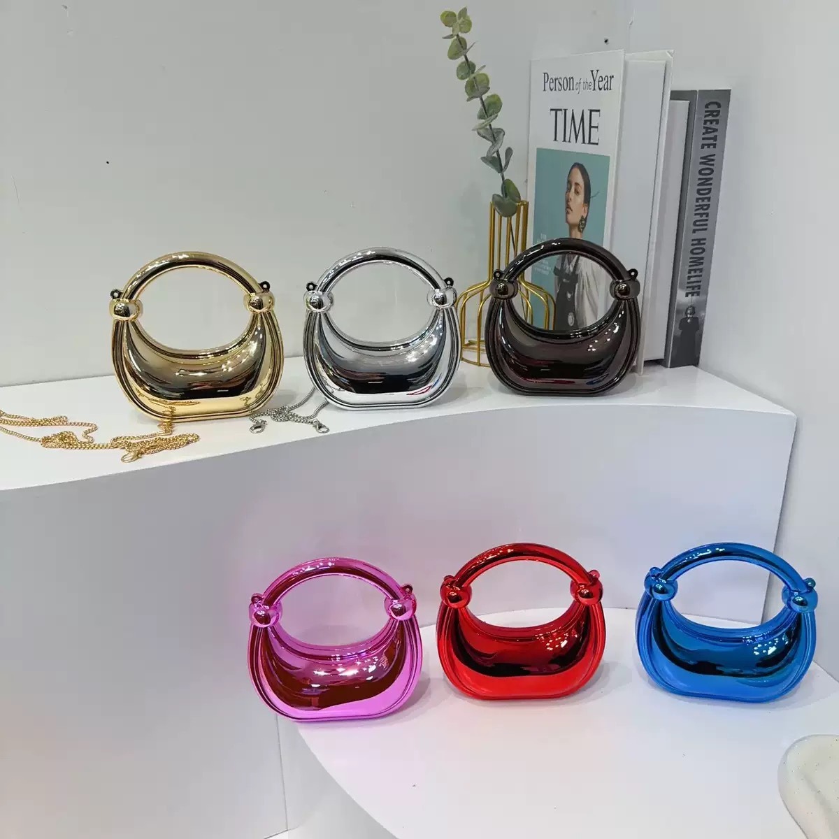 Mini Golden Evening กระเป๋าและ - Luxury Bags Brand บทวิจารณ์และราคา