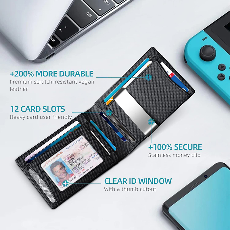 Rfid คาร์บอนไฟเบอร์หรูหรากระเป - Luxury Bags Photos บทวิจารณ์และราคา