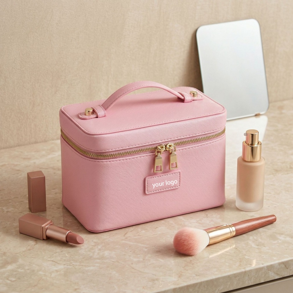 กระเป๋าเครื่องสำอางหนังลายหนัง - Luxury Bags Wholesale บทวิจารณ์และราคา
